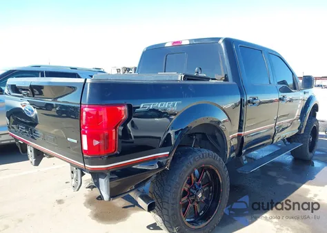 2018 Ford F-150 Lariat z USA, uszkodzony, nr VIN 1FTEW1EG3JFC46278